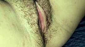 Stepdaughter's Tight Juicy Pussy Creampied Up Close