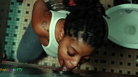 whoa i lucked out facefucking two wet latina strippers' throats and pussies at once!!