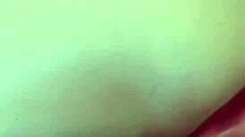 Ebony Footjob on Juicy Big Cock