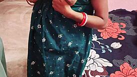 Skinny Indian Virgin's Boyfriend Fingers Her Gaping Asshole and Big Clit