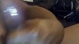 teasing massive black cock in public bathroom stall