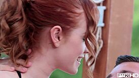 hubby shares blonde angel blade's deepthroat with wife ella hughes at steamy spa