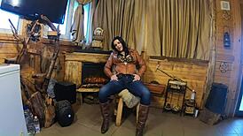 Milfycalla's Stepmom Demands Your Cum in Fetish JOI with Ass Worship and CEI!