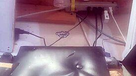 Bottle insertion stretches my huge ass wide open 😈🍾 anal play gone wild