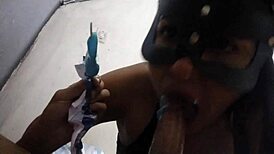 Lunaferrari Stepson Fucks and Fills Brunette Latina's Mouth with Cum!