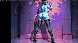 chill to ai vaporfeet hmv music with teasing feet vibes 👣❄️🎶