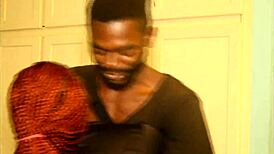 public park tourist ebony fucked rough anal during african cup