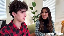 stepmom nicole hey dylan let me school you in real pussy pleasure