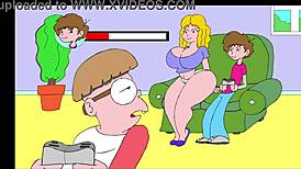 She's just CHILLING on the sofa FLASHING her comic book vibes casually