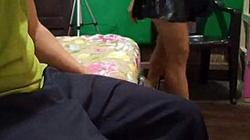 my alpha lover flashes his huge cock, ride it like a whore in heat