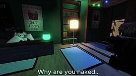 robbin' her boyfriend for this slutty roblox fan's pussy?