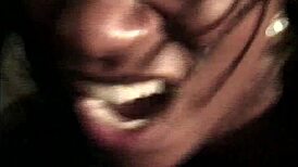 ebony slut bent over office desk takes big black cock doggystyle