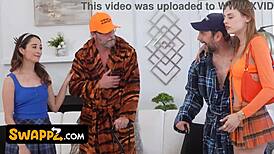 grumpy old men swap step-granddaughters tight pussies fucking tits cumming hard taboo fantasy 😈👴