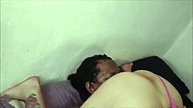 negão gringo barebacks brazilian russah's wet ass raw, creampie squirting in intense interracial anal