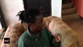 hey it's her first time as the funny house girl finally fucks her madam raw