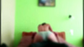 amigo fingers young wife's legs while esposo watches her squirm