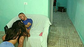 he catches risky sex with his wife's friend on camera