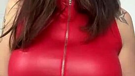 you curvy brunette milf mommy big tits tattoo femdom mistress training obedience pov domination