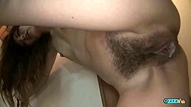 asian babe drops pants for instant doggystyle pounding