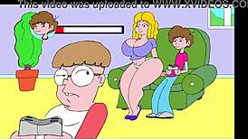 She's just CHILLING on the sofa FLASHING her comic book vibes casually