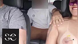 naked car spin, cuck grabs my bbc bull! 🚗😈