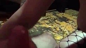 Mexican Slut Sucks Cock Deep in Thong