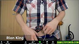 stepmom karen fisher lectures stepsiblings on hardcore 3some blowjob lessons!