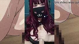 Goth BBW Redhead Milf Big Natural Tits Oiled Nipples JOI Dirty Talk Roleplay Virtual Dildo Fuck Instruction