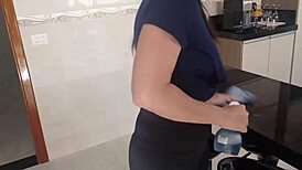 Maid, want my cash for your legging pussy?