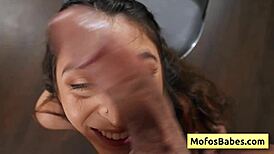 amber summer petite curly teen sucks charles dera huge cock natural big tits