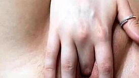 Tight Teen Fingers Wet Pussy Solo