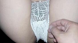 Madrastra's wet lingerie tempts horny hijastro sharing the same bed tonight