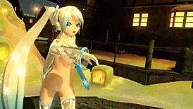 hatsune miku snowman nude mod big tits big ass