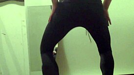 i crave cass's sexy teen dance ripping clothes in hot striptease