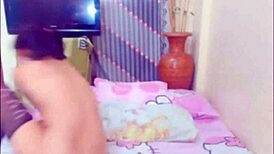 Tranny Gobbles Her Own Massive Dick in Bold Self-Suck Action