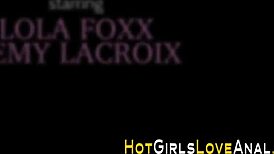 Teen in Heels and Stockings Craves First-Time Rimjob and Anal