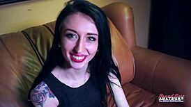 Busty blonde Hannah sucks and eats brunette Olysia's pussy deep 😍🔥