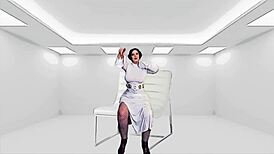 Granny princess leia fucked missionary out of wig by han solo ai animation