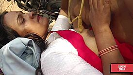 me n my indian wife... we get so horny outdoors, passionate fuck y'know