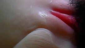 this shaved fuck doll takes double anal toys perfectly