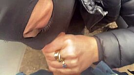 Watch these risky outdoor milf sluts get cum-covered in wild compilation preview