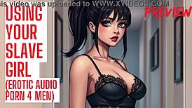 imagine your slave girl whispering joi asmr to make you cum hands free