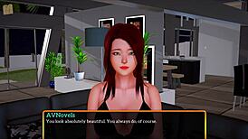 redhead joins new family game riding cowgirl style