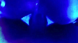 slut creams dripping on monster cock doggystyle bent over