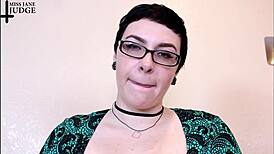 you caught me your dinner party retainer bitch now jerk off while i dominate with strapon