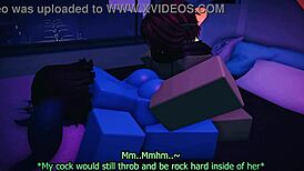 hey dude that goblin slut elf just seduced me into rough anal creampie roblox rp with ranoya1