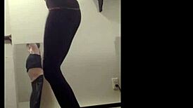 i crave cass's sexy teen dance ripping clothes in hot striptease