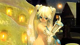 hatsune miku snowman nude mod big tits big ass