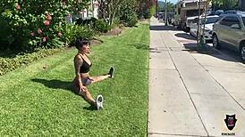 fit ava lee bounces on rome majors' thick long monster cock for ultimate workout!