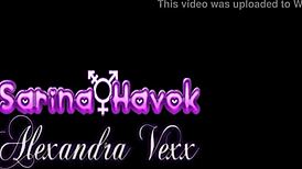 trans mistress sarina havok bareback pounds her emo german tgirl sub's ass